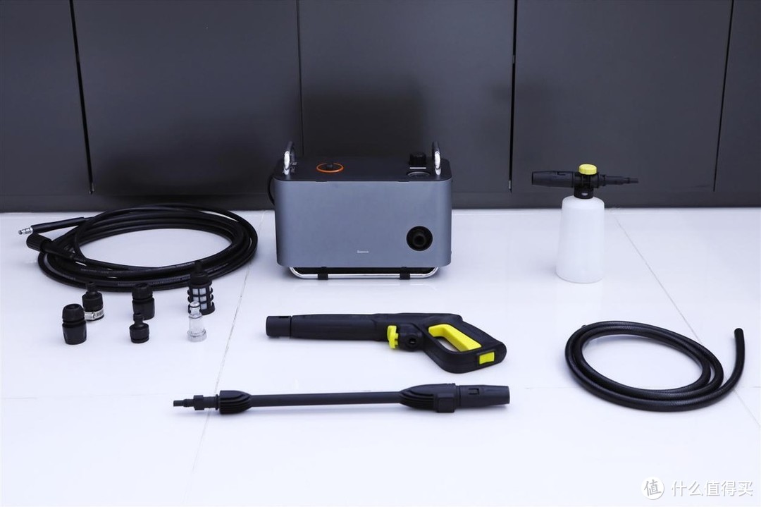 洗车机值不值得买?简单分享下新购入的倍思F1高压洗车机