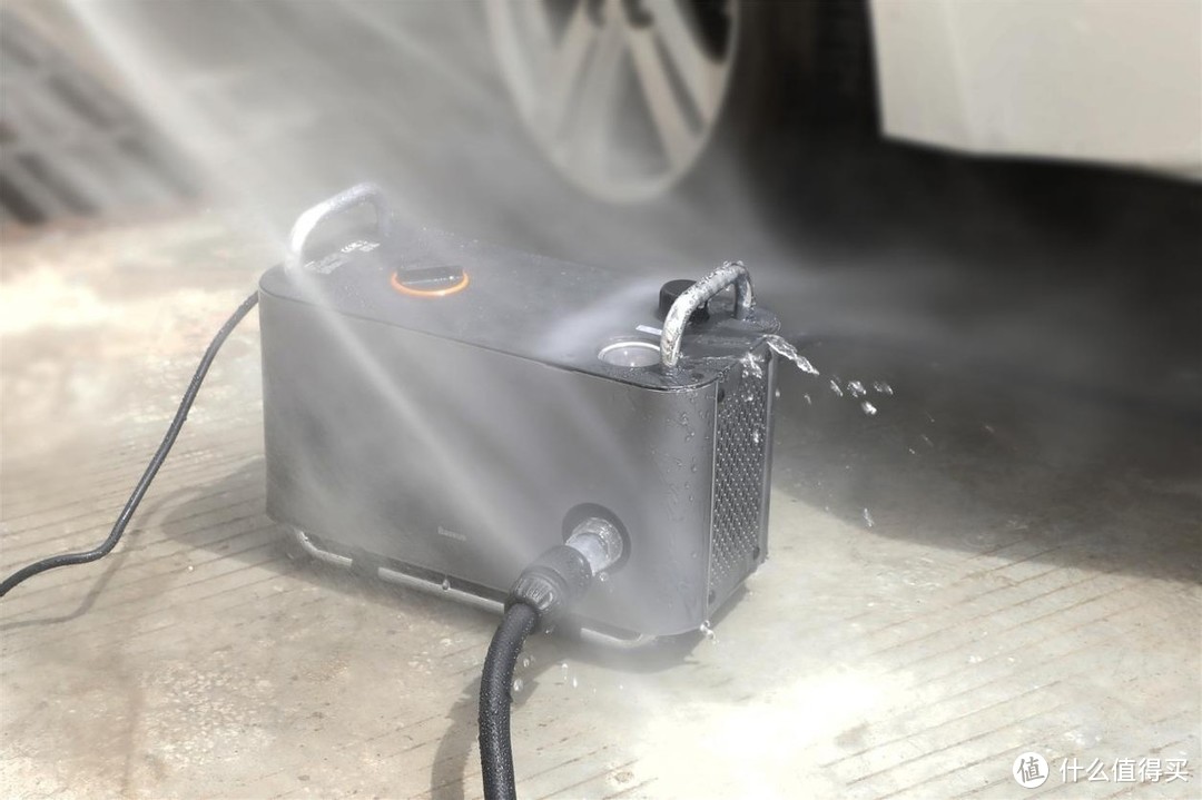 洗车机值不值得买?简单分享下新购入的倍思F1高压洗车机