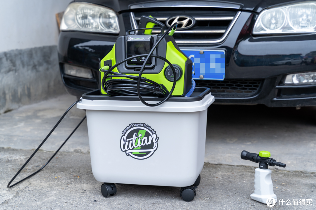 没水没电终于也能实现自己洗车了!分享绿田创-T5洗车机的使用体验